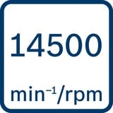 Bosch GHO 12V-20 Professional Negro, Azul, Rojo 14500 RPM, Cepillo eléctrico azul/Negro, Negro, Azul, Rojo, 14500 RPM, 5,6 cm, 1,7 cm, 2,5 m/s², Batería