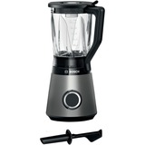 Bosch MMB6172S licuadora Batidora de vaso 1200 W Negro, Acero inoxidable, Batidora depie plateado, Batidora de vaso, 1 m, 1200 W, Negro, Acero inoxidable