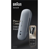 Braun PowerCase Estuche de viaje, Estación de carga Estuche de viaje, Gris, China, Braun, Braun Series 9 / 8, Ión de litio