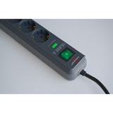 Brennenstuhl Regleta Eco-Line de 6 tomas antracita