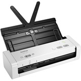 Brother ADS-1200 escaner Escáner con alimentador automático de documentos (ADF) 600 x 600 DPI A4 Negro, Blanco, Escáner de alimentación de hojas gris/Negro, 215 x 863 mm, 600 x 600 DPI, 1200 x 1200 DPI, 48 bit, 24 bit, 25 ppm