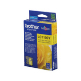 Brother LC1100Y cartucho de tinta 1 pieza(s) Original Amarillo Amarillo, Tinta a base de pigmentos, 1 pieza(s), 325 páginas, Pack individual, Minorista