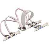 DeLOCK Mini PCIe I/O PCIe tamaño completo 4 x Serie RS-232, 1 x Paralelo 