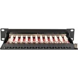 Digitus DN-91612S-EA, Patch Panel negro