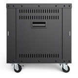 Digitus Rack de equipo universal de 19 pulgadas con ruedas, Rack, caja de servidor negro