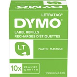 Dymo 12mm LetraTAG Plastic tape cinta para impresora de etiquetas, Cinta de escritura Poliéster, Bélgica, 4 m, 1 pieza(s), 22 mm, 96 mm