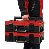 EINHELL E-Case S-F Negro, Rojo Polipropileno (PP), Caja de herramientas negro/Rojo, Negro, Rojo, Polipropileno (PP), 447 mm, 130 mm, 330 mm
