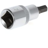 GEDORE Punta de destornillador roja, 1/2", Llave de tubo cromado