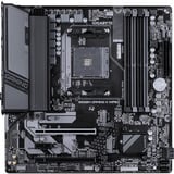 GIGABYTE B550M GAMING X WIFI6, Placa base negro/Gris