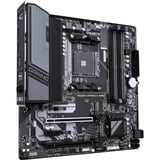 GIGABYTE B550M GAMING X WIFI6, Placa base negro/Gris