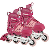 HUDORA 28452, Patines en línea rosa
