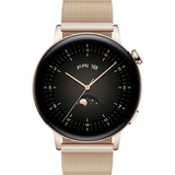 Huawei WATCH GT 3 3,35 cm (1.32") 42 mm AMOLED Oro GPS (satélite), SmartWatch negro/Dorado, 3,35 cm (1.32"), AMOLED, Pantalla táctil, 4 GB, GPS (satélite), 35 g