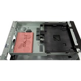 Inter-Tech S-331 Escritorio Negro, Caja de sobremesa negro, Escritorio, PC, Negro, micro ATX, Mini-ITX, 7,5 cm, 23 cm