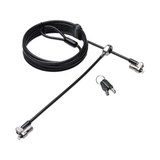 Kensington Candado doble con llave MicroSaver 2.0 para ordenadores portátiles, Seguridad negro, Kensington, Llave