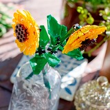 LEGO Botanicals Girasoles, Juegos de construcción Juego de construcción, 8 año(s), Plástico, 191 pieza(s), 141 g