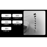LG 32U990A, Monitor LED plateado/Negro