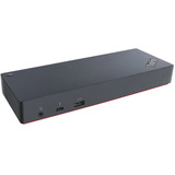 Lenovo ThinkPad Thunderbolt 3 Dock reacondicionado, Estación de acoplamiento negro