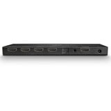 Lindy Divisor HDMI 2.0 de 4 Puertos, Splitter HDMI negro