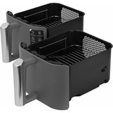 Ninja Double Stack XL freidora de aire caliente de 2 niveles SL400EU gris/Negro