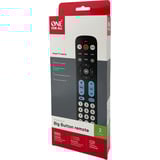 One for all URC6821, Mando a distancia negro