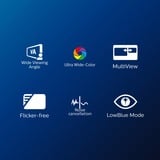 Philips 5000 series 34E1C5600HE/00 pantalla para PC 86,4 cm (34") 3440 x 1440 Pixeles 4K Ultra HD LED Negro, Monitor LED negro, 86,4 cm (34"), 3440 x 1440 Pixeles, 4K Ultra HD, LED, 4 ms, Negro