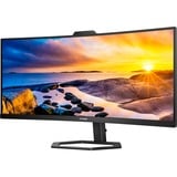 Philips 5000 series 34E1C5600HE/00 pantalla para PC 86,4 cm (34") 3440 x 1440 Pixeles 4K Ultra HD LED Negro, Monitor LED negro, 86,4 cm (34"), 3440 x 1440 Pixeles, 4K Ultra HD, LED, 4 ms, Negro