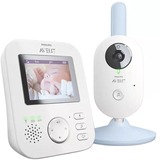 Philips Baby monitor Vigilabebés con vídeo digital blanco, 300 m, Digital, 50 m, 300 m, FHSS, 2.4 GHz