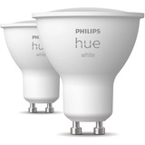 Philips Hue White GU10 Smarter Sport doble pack 400 lm, Lámpara LED 