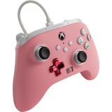 PowerA 1518815-01, Gamepad rosa neón/blanco
