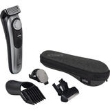 Procter & Gamble BeardTrimmer 9 BT9520 depiladora para la barba Batería 52 2 cm Mojado y seco Negro, Gris, Cortapelo para barba cromado/Negro, Lavable, Batería, Negro, Gris