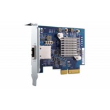QNAP QXG-10G1T adaptador y tarjeta de red Interno Ethernet 10000 Mbit/s, Adaptador de red Interno, Alámbrico, PCI Express, Ethernet, 10000 Mbit/s, Azul