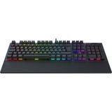 SPC Gear GK650K Omnis teclado USB QWERTZ Alemán Negro, Teclado para gaming negro, Completo (100%), USB, Interruptor mecánico, QWERTZ, LED RGB, Negro