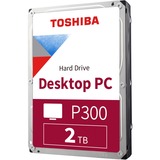 Toshiba P300 3.5" 2000 GB SATA, Unidad de disco duro 3.5", 2000 GB, 5400 RPM, A granel