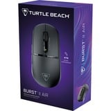 Turtle Beach Burst II Air – Ratón de Juego inalámbrico de 2,4 GHz, Ultraligero de 47 g, interruptores ópticos, simétrico, Sensor óptico de 26 000 PPP, Bluetooth, 120 Horas de batería - Negro, Ratones para gaming negro, 4 GHz, Ultraligero de 47 g, interruptores ópticos, simétrico, Sensor óptico de 26 000 PPP, Bluetooth, 120 Horas de batería - Negro, mano derecha, Óptico, RF Wireless + Bluetooth, 26000 DPI, Negro
