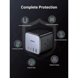 UGREEN DigiNest Cube regleta de enchufes (3 enchufes AC + 65W 2A2C) 