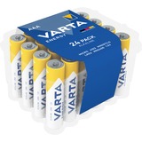 VARTA Alkaline, AAA, 24 pack Batería de un solo uso Alcalino AAA, 24 pack, Batería de un solo uso, AAA, Alcalino, 24 pieza(s), Azul, Cilíndrico