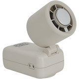 Verbatim Cool 'n' Go Ice Touch Mini, Ventilador blanco/Plateado