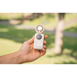 Verbatim Cool 'n' Go Ice Touch Mini, Ventilador blanco/Plateado