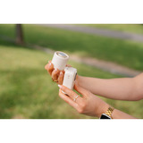 Verbatim Cool 'n' Go Ice Touch Mini, Ventilador blanco/Plateado