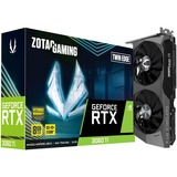 ZOTAC GAMING GeForce RTX 3060 Ti Twin Edge LHR NVIDIA 8 GB GDDR6, Tarjeta gráfica GeForce RTX 3060 Ti, 8 GB, GDDR6, 256 bit, 7680 x 4320 Pixeles, PCI Express x16 4.0