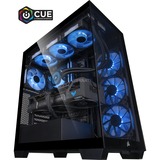 ALTERNATE ALT-ICUECS-INT-001, Gaming-PC negro/Transparente