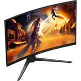 AOC C32G4Z, Monitor de gaming negro