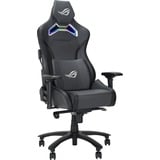 ASUS ROG Chariot X Silla para videojuegos universal Asiento acolchado tapizado Gris, Asientos de juego gris/Negro, Silla para videojuegos universal, 136 kg, Asiento acolchado tapizado, Respaldo acolchado tapizado, 160 cm, 190 cm
