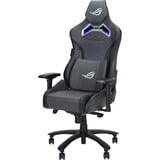 ASUS ROG Chariot X Silla para videojuegos universal Asiento acolchado tapizado Gris, Asientos de juego gris/Negro, Silla para videojuegos universal, 136 kg, Asiento acolchado tapizado, Respaldo acolchado tapizado, 160 cm, 190 cm