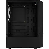 Aerocool Quantum Mesh Midi Tower Negro, Cajas de torre negro/Gris, Midi Tower, PC, Negro, ATX, micro ATX, Mini-ITX, Acrilonitrilo butadieno estireno (ABS), SPCC, Acero, Juego