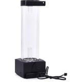 Alphacool Depósito de compensación Core 200 Aurora D5/VPP Acetal/Acrílico, Depósito de expansión negro