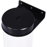 Alphacool Depósito de compensación Core 200 Aurora D5/VPP Acetal/Acrílico, Depósito de expansión negro