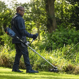 Bosch Desbrozadora a batería GFR 18V-25 BH Professional solo, 18 Voltios, Cortabordes azul/Negro