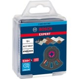 Bosch Expert 2 608 664 207 accesorio para herramienta multifunción Hoja de sierra Hoja de sierra, Ladrillo, Plástico reforzado con fibra de vidrio, Laminado, Mortero, Cloruro de polivinilo (PVC), Negro, Carburo, Bosch, 8 cm