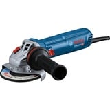 Bosch GWS 12-125 S Professional, 06013A6020, Amoladora angular azul